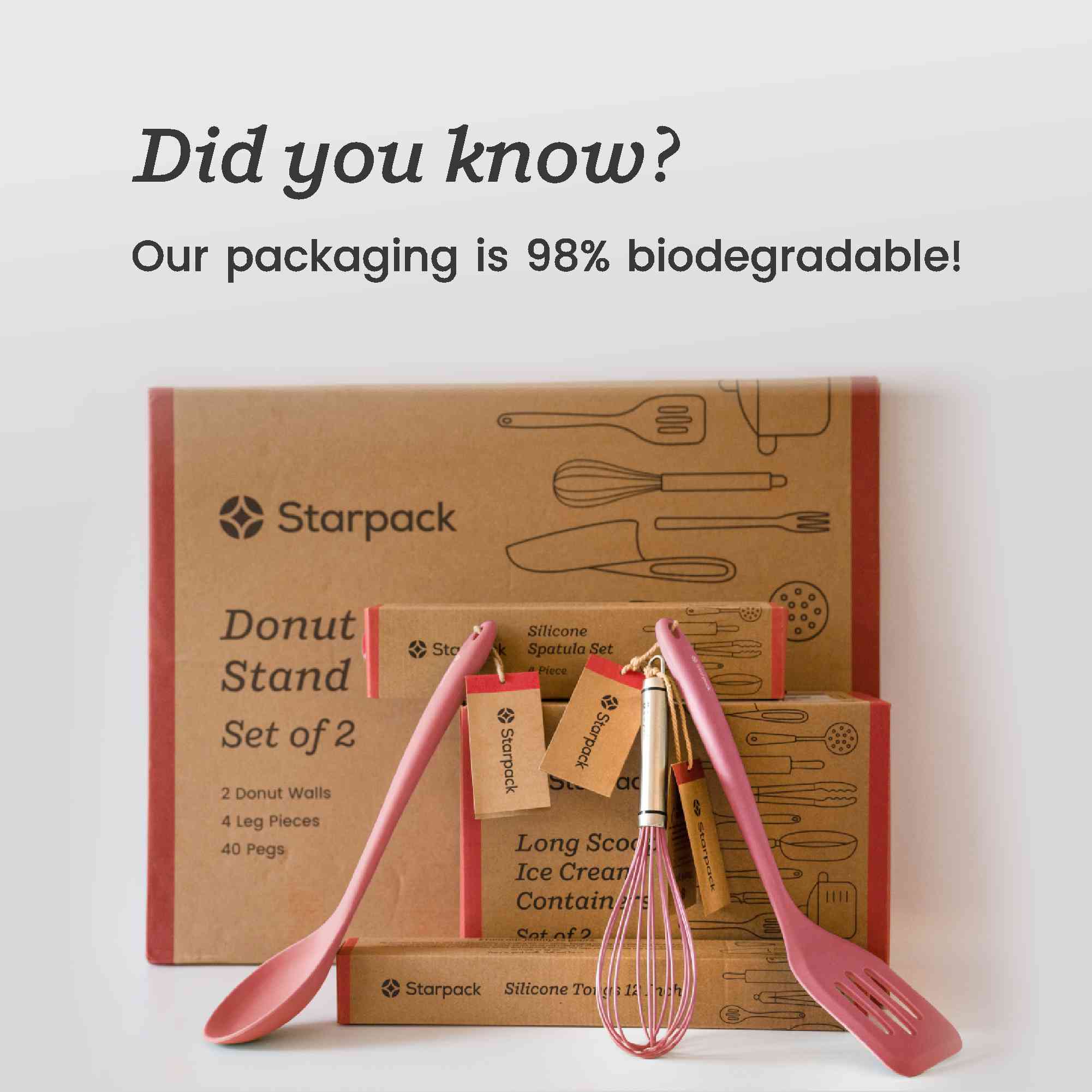 Hole Lotta Love | Donut Wall Stands Set of 2