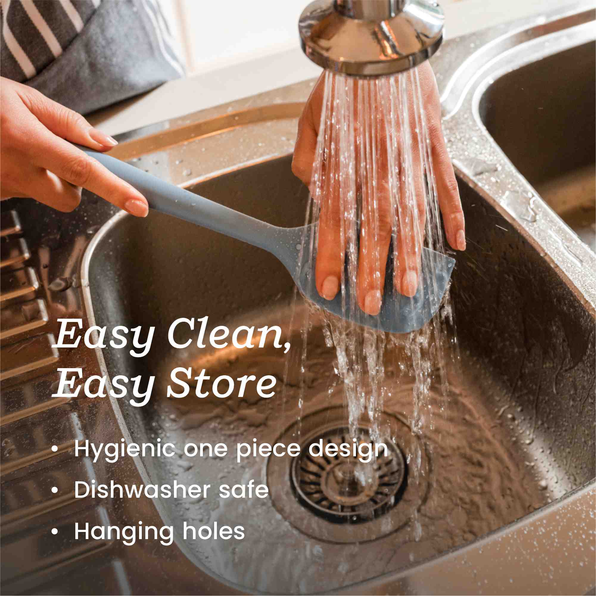 Starpack silicone spatula with a flexible, heat-resistant head and a comfortable handle, ideal for scraping and mixing.