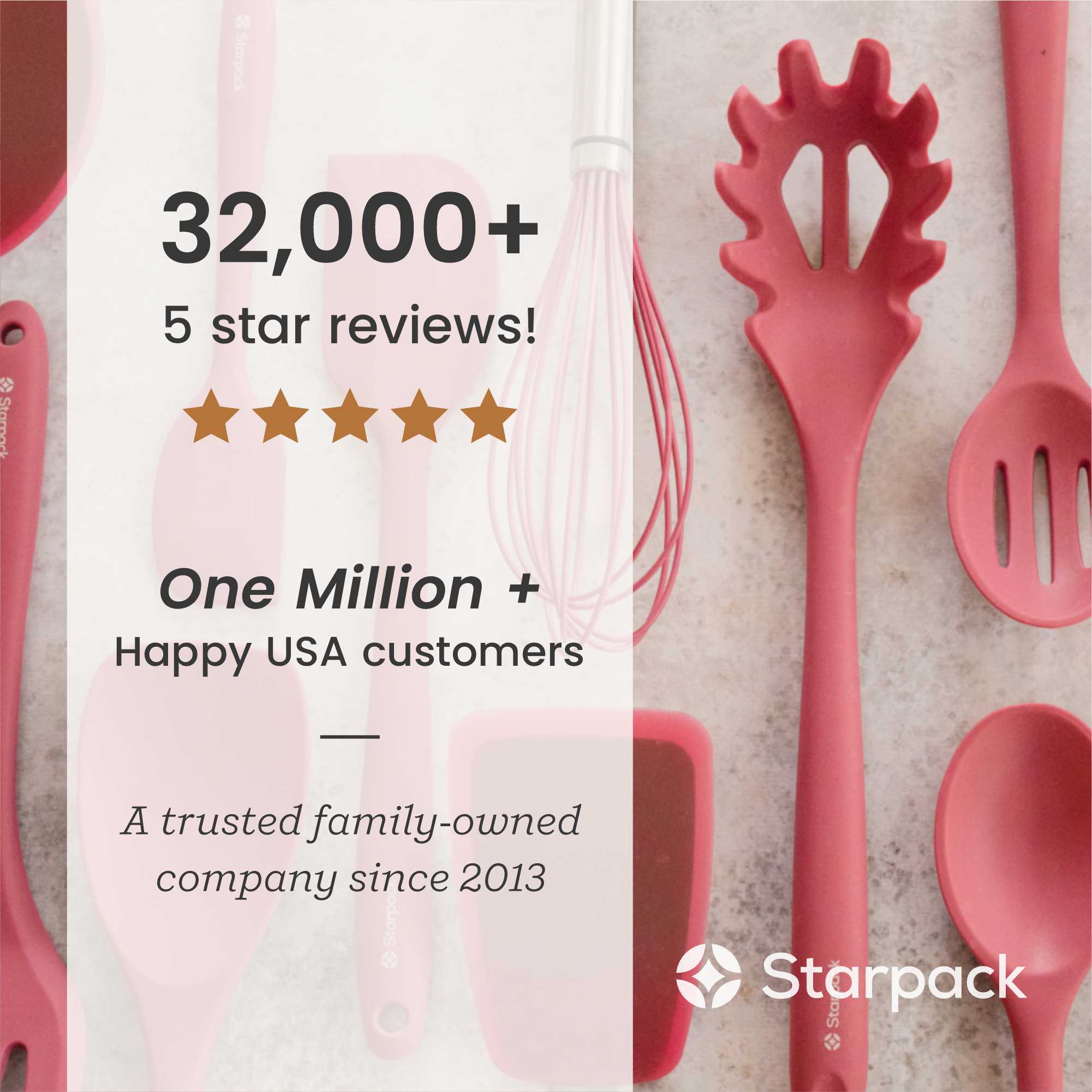 Starpack silicone whisk with flexible, heat-resistant wires and a comfortable handle, ideal for mixing and beating ingredients.