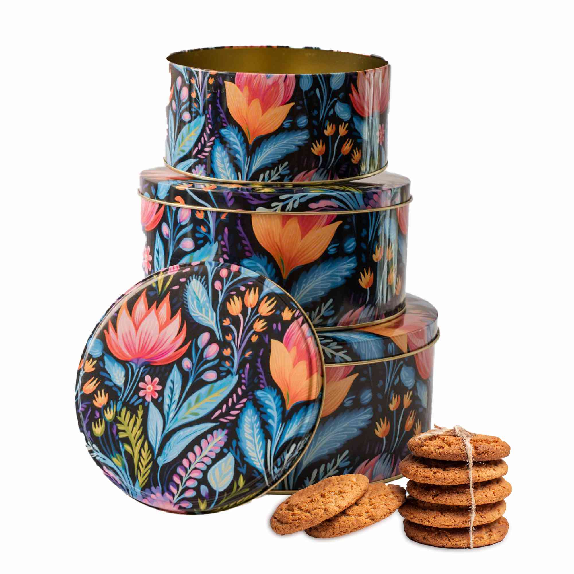 Christmas Cookie Tins | Cookie Gift Tin Boxes | Starpack