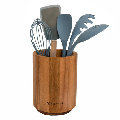 Show Off - Wooden Rotating Utensil Holder