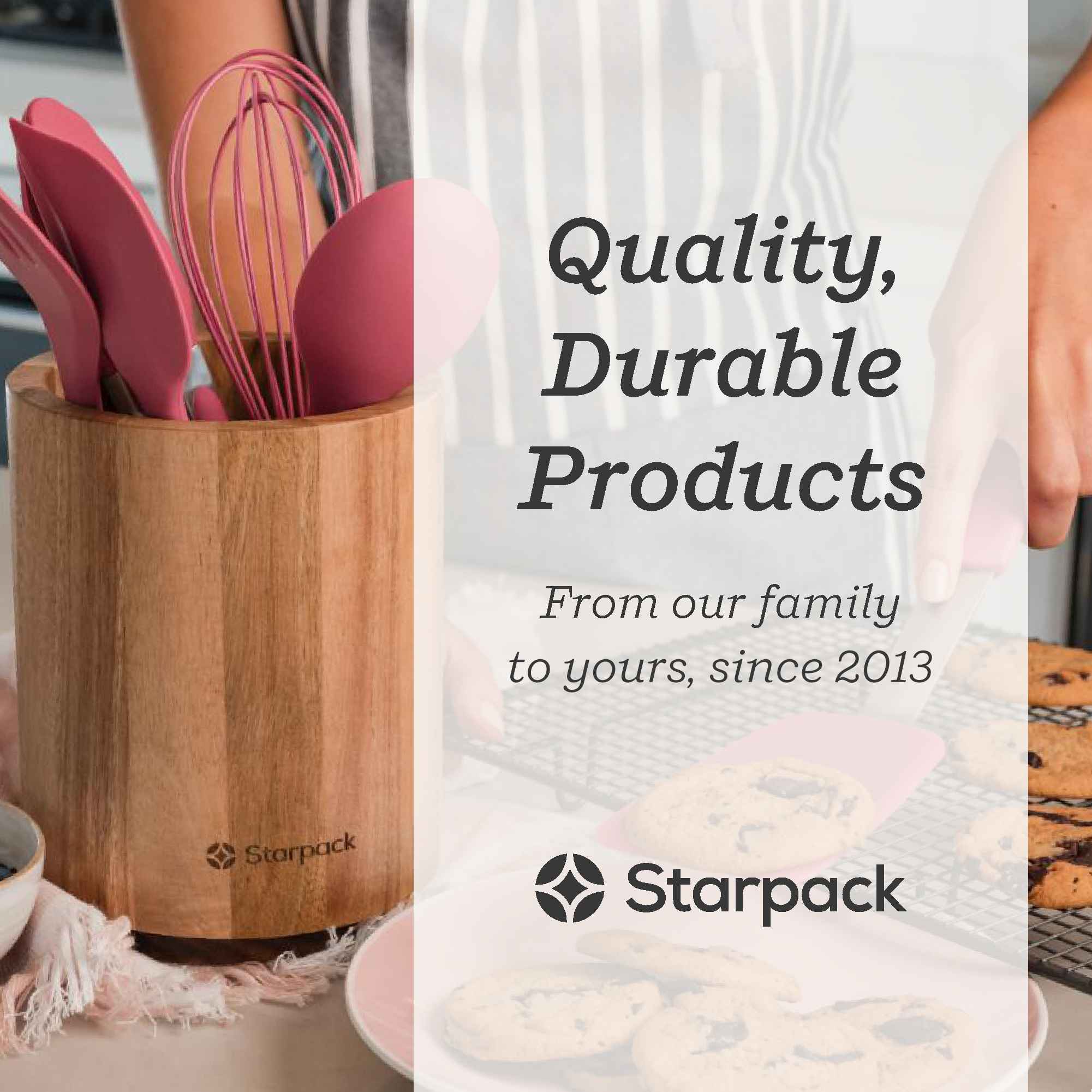 Show Off - Wooden Rotating Utensil Holder