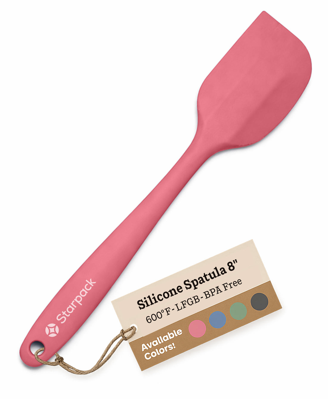Scrape &amp; Stir | Small Silicone Spatula 8"