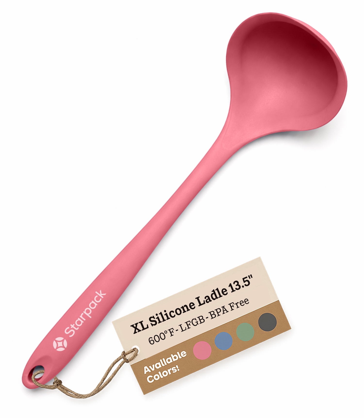 Ladle of Love | XL Silicone Soup Ladle