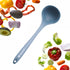 Starpack silicone ladle with a deep, non-stick bowl and a sturdy handle, perfect for serving soups and stews