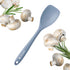 Starpack extra-large silicone spoonula with a flexible, non-stick head, combining the functions of a spoon and spatula, ideal for mixing and scooping.