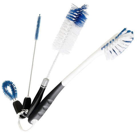  Bambaw Bottle Cleaner Brush Set, 4 Cleaning Brushes, Bottle  Brush Cleaner Set, Water Bottle Brush, Bottle Scrubber