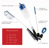 Bottle Brushes Set of 4