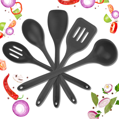 Premium Silicone Kitchen Utensil Set (5 Piece) by StarPack – StarPack  Products
