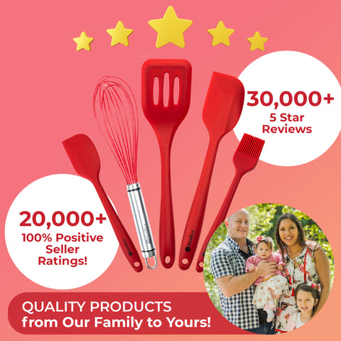 StarPack Basics Silicone Spatula (11.5), High Heat Resistant to 480°F,  Hygienic One Piece Design, Non Stick Rubber Cooking Utensil