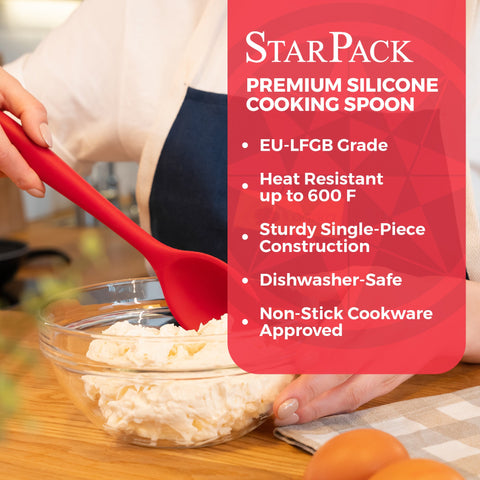 Silicone Mixing Spoon by StarPack – StarPack Products