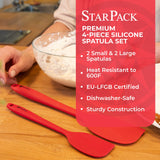 Silicone Spatula Set of 4