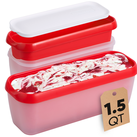 Destination Holiday Summer Reusable Meal Prep Containers with Ice Cream  Lids, 10 pk - Shop Food Storage at H-E-B