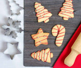 Chistmas Cookie Cutter Shapes inc Gingerbread Man Snowflake