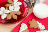 Chistmas Cookie Cutter Shapes inc Gingerbread Man Snowflake