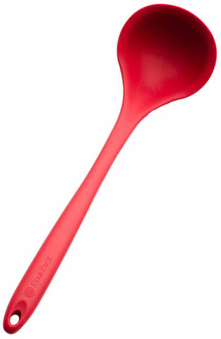 Seamless Series Silicone Kitchen Soup Ladle 600f Heat-resistant Serving And  Rubber Cooking Spoon Maximum Bowl Capacity