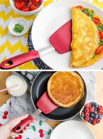 Silicone Omelette Spatula, Non-Stick Silicone Egg Turner, Thin And Flexible  Kitchen Spatula, For Cooking Fishi, Pancake, Egg