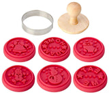 Christmas Cookie Stamps Set of 6